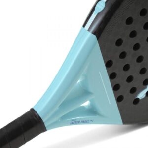 Puma Nova Elite Control Black Blue Turquoise Racket - Image 2